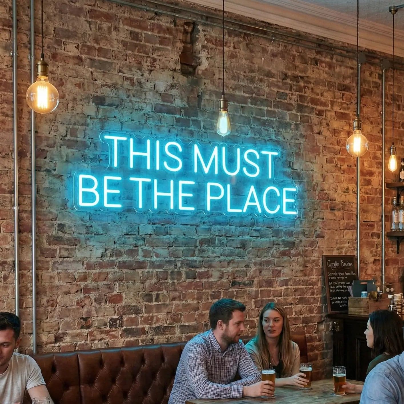This Must Be The Place LED Neon Sign vista 1
